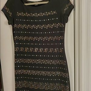 Studded Shift Dress